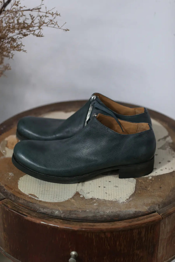 m.a+ side zipper shoes S1G1Z CAO1.5 petroleum